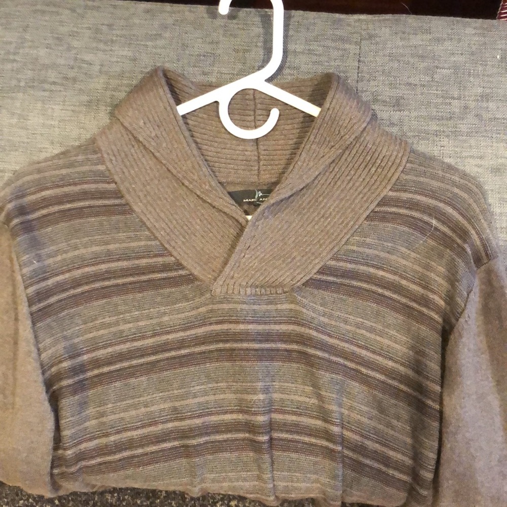 NEVER WORN Marc Anthony Sweater W/ Overlap Collar